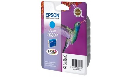 Epson Ink Cyan T0802 (C13T08024011)