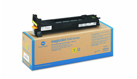 Konica-Minolta Cartridge MC5550 Yellow 12k HC (A06V253)