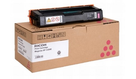 Ricoh Cartridge Type SP C220E Magenta (407644) 2k (406100) (406054) (406767)