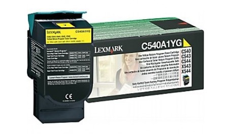 Lexmark Cartridge Yellow (C540A1YG) Return