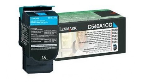 Lexmark Cartridge Cyan (C540A1CG) Return