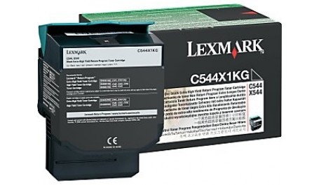 Lexmark Cartridge Black (C544X1KG) Return