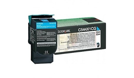 Lexmark Cartridge Cyan (C544X1CG) Return