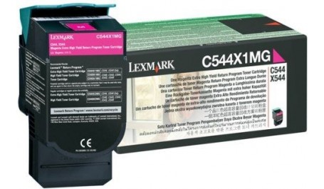 Lexmark Cartridge Magenta (C544X1MG) Return