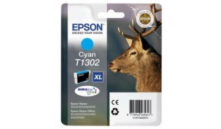 Epson Ink T1302 Cyan (C13T13024012)