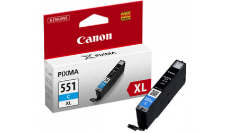 Canon Ink CLI-551XL Cyan (6444B001)