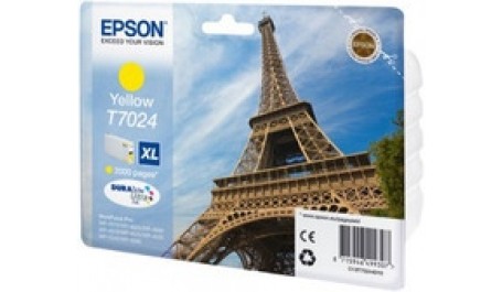 Epson Ink T7024 XL Yellow (C13T70244010)