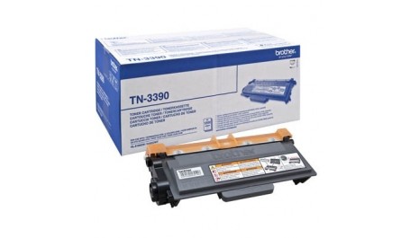 Brother TN-3390 (TN3390) Juoda, 12000psl.