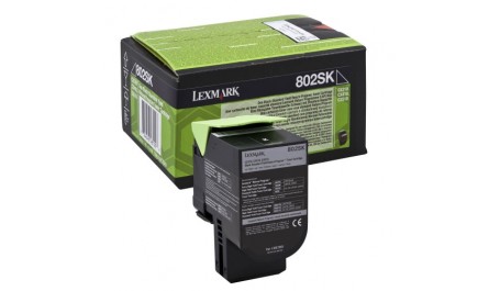 Lexmark Cartridge 802SK0 Black (80C2SK0)