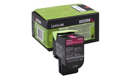 Lexmark Cartridge 802SM0 Magenta (80C2SM0)