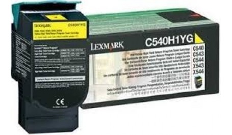 Lexmark Cartridge Yellow (C540H1YG) Return