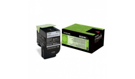 Lexmark Cartridge 802HK Black (80C2HK0) Return