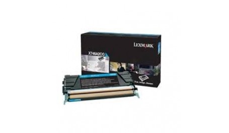 Lexmark Cartridge Cyan (X746A1CG) Return