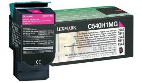 Lexmark Cartridge Magenta (C540H1MG) Return