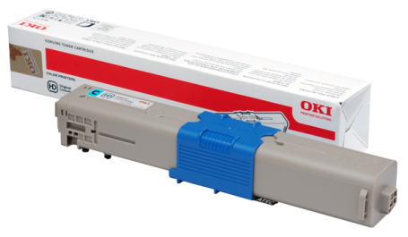 Oki Toner C 300 Cyan 2k (44469706)