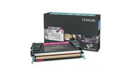 Lexmark Cartridge Magenta (C736H1MG) Return