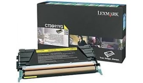 Lexmark Cartridge Yellow (C736H1YG) Return