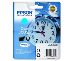 Epson Ink No.27XL Cyan (C13T27124012) 1,1k DURABrite Ultra 27XL