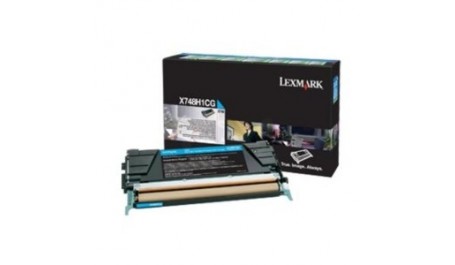 Lexmark Cartridge Return Cyan (X748H1CG)