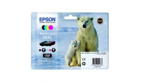 Epson Ink Multipack No.26XL (C13T26364010) 41,3ml