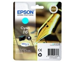 Epson Ink No.16 Cyan LC (C13T16224010) 3,1ml