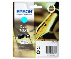 Epson Ink No.16XL Cyan HC (C13T16324010) 6,5ml