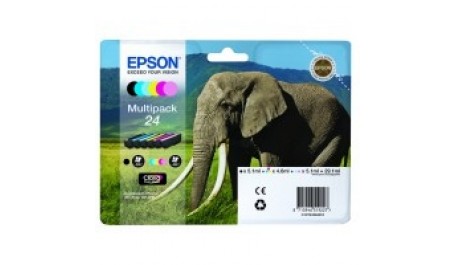 Epson Ink Valuepack No.24 (C13T24284010) (C13T24284011)