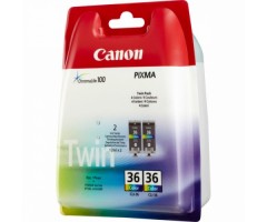 Canon Ink CLI-36 Color Twin-Pack (1511B018)