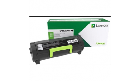 Lexmark Cartridge Black (51B2000) Return