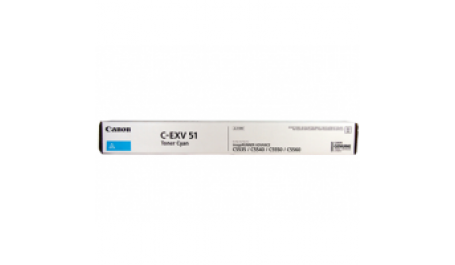 Canon Toner C-EXV 51 Cyan (0482C002)