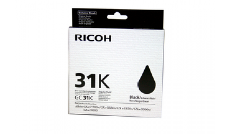 Ricoh Ink Cart. GC31K Black (405688)