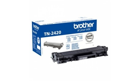 Brother TN-2420 (TN2420) Juoda, 3000 psl.