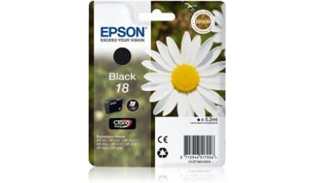 Epson Ink No.18 Black (C13T18014012)