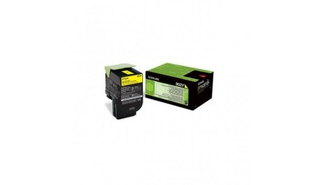 Lexmark toner cartridge return yellow (80C20Y0, 802Y)