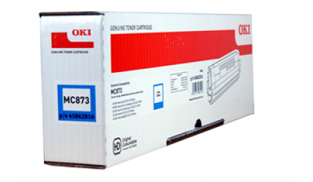 Oki Toner MC873 Cyan 10k (45862816)