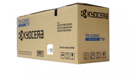 Kyocera Toner TK-5280C Toner-Kit Cyan (1T02TWCNL0)