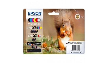 Epson printcartridge multipack C13T379D4010, 378XL478XL