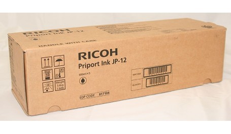 Ricoh Ink JP 12 Black (817104) (1VE=5 pcs)