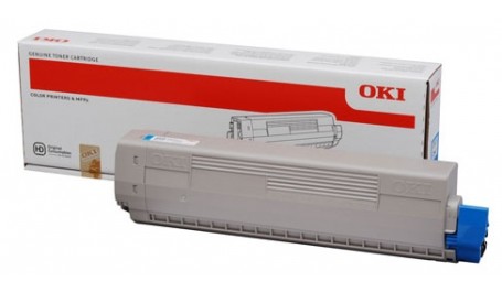 Oki Toner C 831 Cyan (44844507)