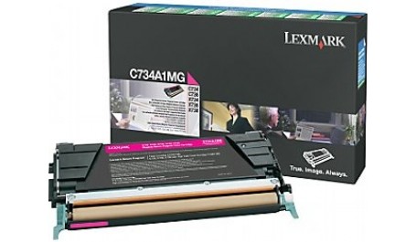 Lexmark Cartridge Magenta (C734A1MG) Return B Grade