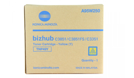 Konica-Minolta Toner TNP-49 Yellow (A95W250)