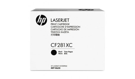 Hewlett-Packard 81X (CF281X) Juoda, 25000 psl.