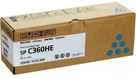 Ricoh toner cartridge cyan (408185, SPC360HE)