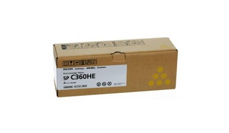 Ricoh toner cartridge yellow (408187, SPC360HE)