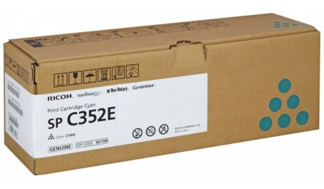 Ricoh toner cartridge Cyan SP C352E