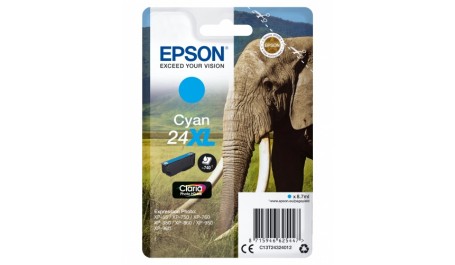 Epson Ink No.24 XL Cyan (C13T24324012)