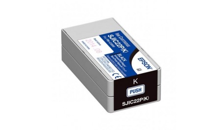 Epson SJIC22P(K) (C33S020601), Juoda kasetė