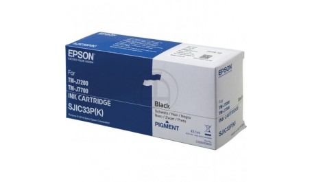 Epson SJIC33P(K) (C33S020655), Juoda kasetė